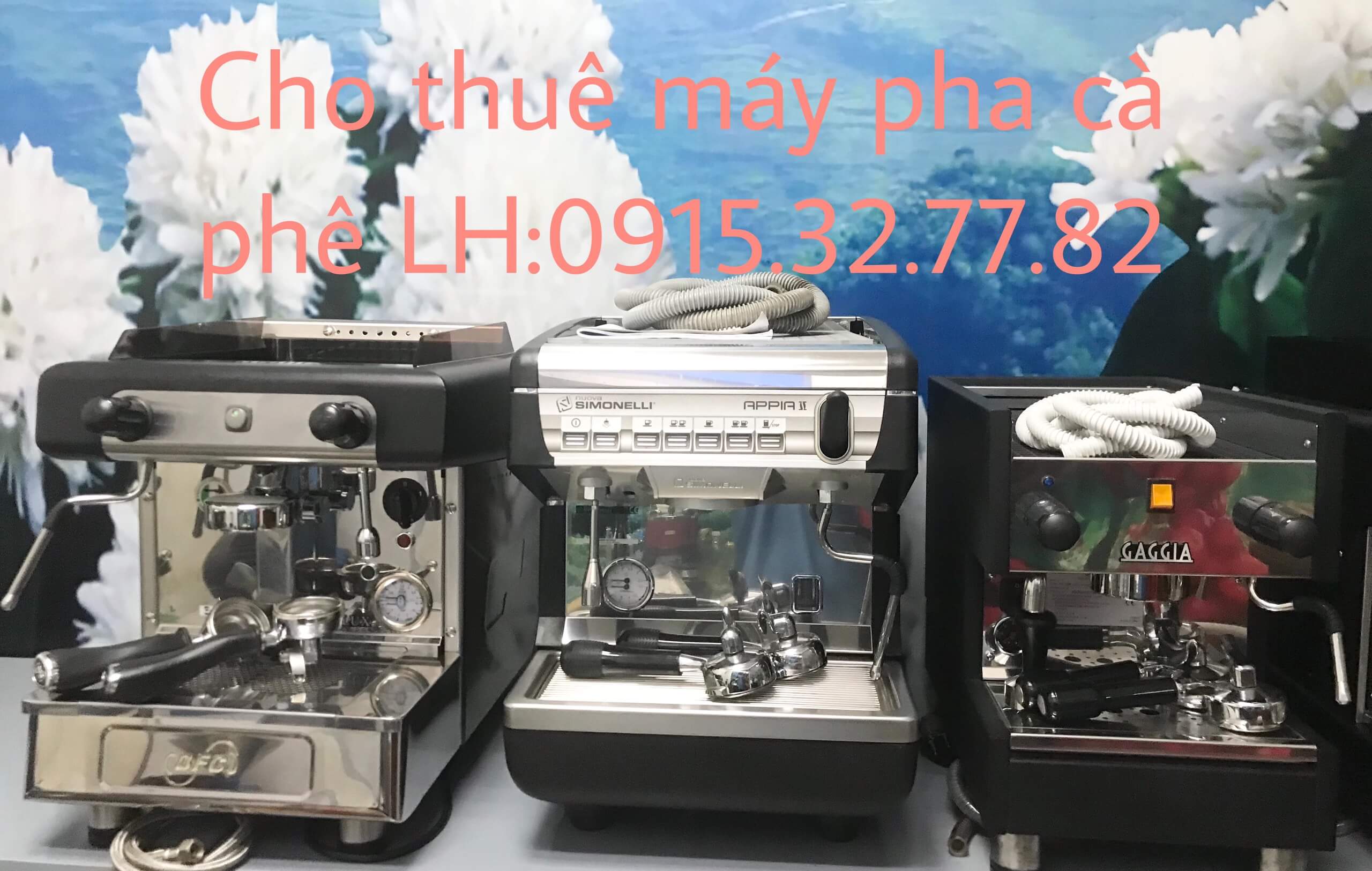 Cho thuê máy pha cà phê chuyên nghiệp tại HCM