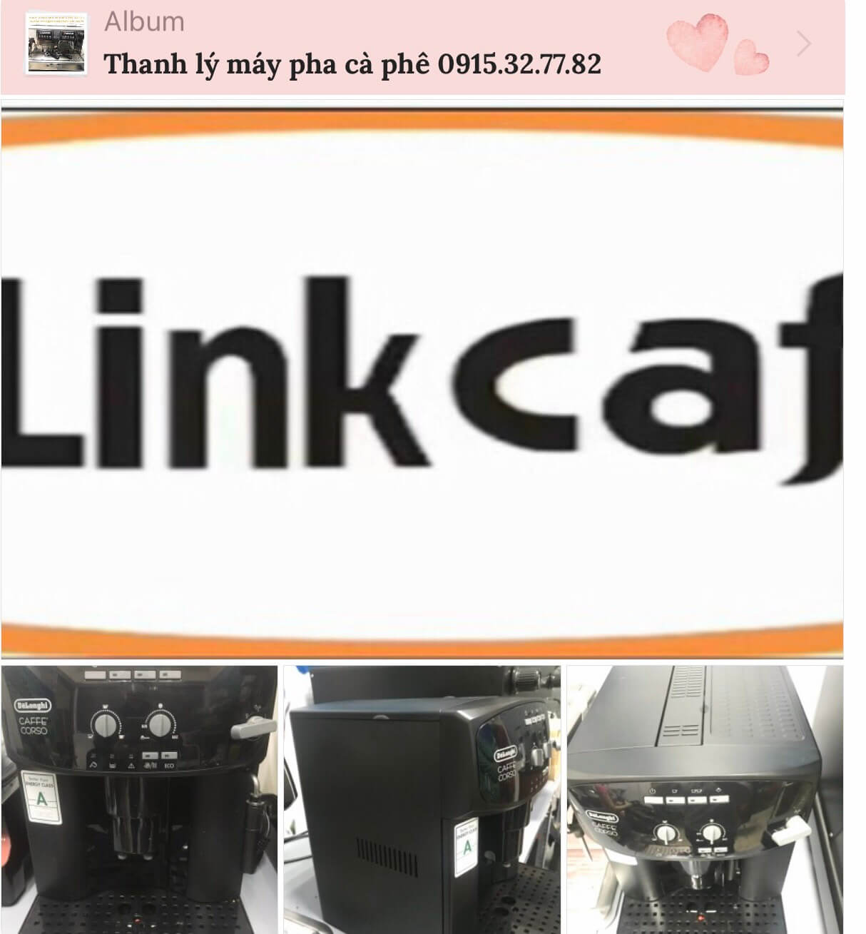 Thanh lý máy pha cà phê Delonghi Esam 2600