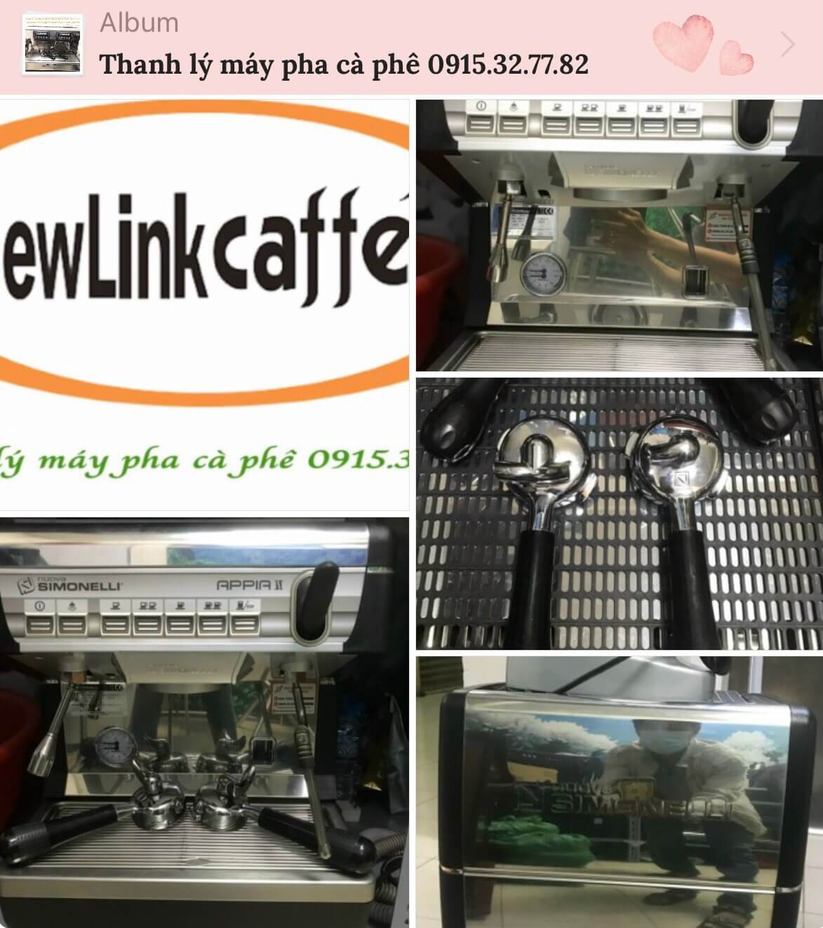 Thanh Lý Máy Pha Cafe Nuova Simonelli 1 group